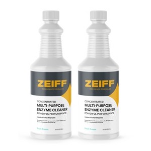 Zeiff Pro-Grade Multi-Purpose Probiotic Enzyme Cleaner - Powerful Cleaning & Odor Eliminating Formula For Professional & Home Surfaces, 32 oz, 2 Pack - 1 of 4