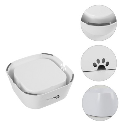 ELS PET Elevated Dog Bowls Adjustable Raised Dog Bowl with Slow