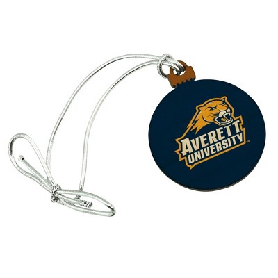 Averett University Cougars Logo Mini Small Tiny Wood Christmas Tree Holiday Ornament