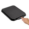 Copco Coffee Cab Rolling Countertop Small Appliance Stand, Compact Glide Pad, Non-Slip, Heat-Resistant Base, Easy Access & Durable Construction, Black - 3 of 4