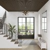 SpassWay 2-PC/4-PCs Acoustic Soundproof Slat Wall Panels 3D Decorative Wall Sculptures Modern Wall Decor Natural Wood/Black/Walnut - 4 of 4