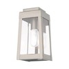 Livex Lighting Oslo 1 - Light Wall Light in  Brushed Nickel - 4 of 4