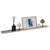 vidaXL Wall Shelves 4 pcs Concrete Gray 45.3 in.x3.5 in.x1.2 in. - 3 of 4