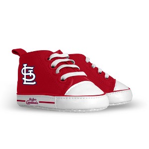 BabyFanatic Pre-Walkers High-Top Unisex Baby Shoes -  MLB St. Louis Cardinals - 1 of 4
