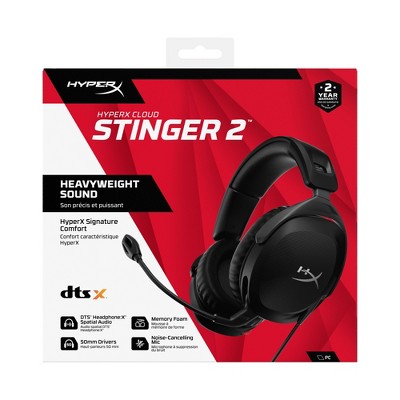 HyperX Stinger 2 Wired Gaming Headset for Xbox Series X|S/Xbox One/PlayStation 4/5/Nintendo Switch/PC - Black_2