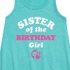 Girls' - Barbie - Sister of The Birthday Girl Graphic Sleeveless Aline Dress - 2 of 3