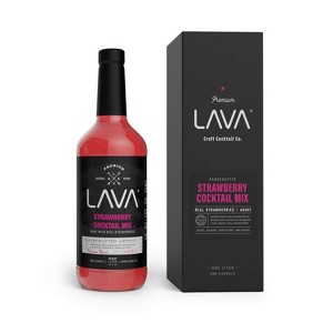 LAVA Premium Strawberry Margarita Mix Strawberry Daiquiri Mix - 1 of 4