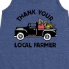 Girls' - Instant Message - Thank Your Local Farmer Graphic Sleeveless Aline Dress - 2 of 4