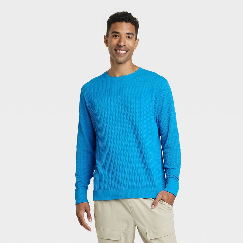 Men&#39;s Long Sleeve Seamless Sweater - All In Motion&#8482;, 1 of 4