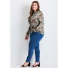 Avenue Women's Plus Size Signature Fine Gauge Cardigan - 4 of 4
