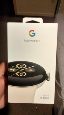 Google Pixel Watch 2 Wifi - Polished Silver Aluminum Case / Porcelain  Active Band : Target