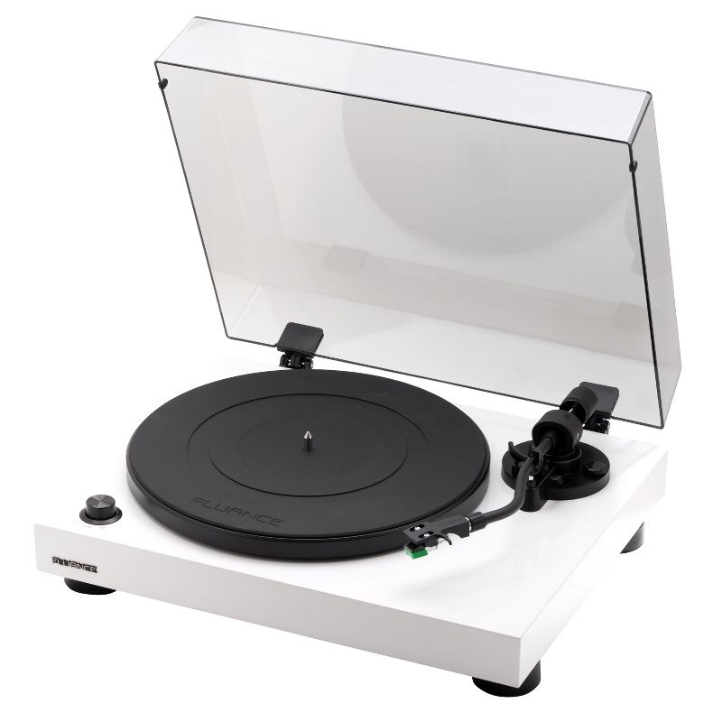 Fluance RT81 Elite High Fidelity Vinyl Turntable Record Player with Audio Technica AT95E Cartridge, Belt Drive, Preamp, 1 of 10
