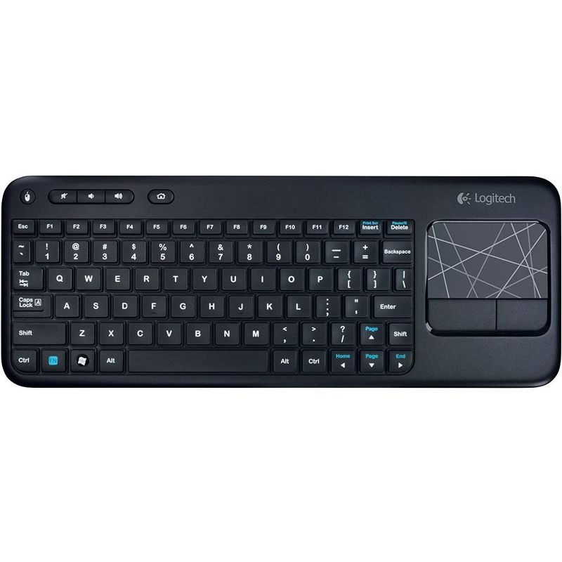 Logitech Wireless Touch Keyboard K400 with Built-In Multi-Touch Touchpad, 1 of 2