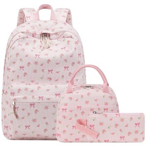 School Backpacks for Teen Girls Bookbags Lightweight Kids Backpack School Bags Set with Lunch Box Pencil Case - 1 of 4