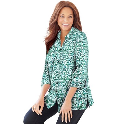 Catherines Women's Plus Size The Timeless Blouse