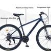 RISOKEYS 27.5 Inch Wheels 21 Speed Adult Mountain Bike , with Mechanical Disc Brakes,Light Weight Aluminium Alloy Frame for Men,Women, - 4 of 4
