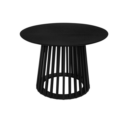Vatros Round Dining Table Grille Molding Wooden Dining Room Table
