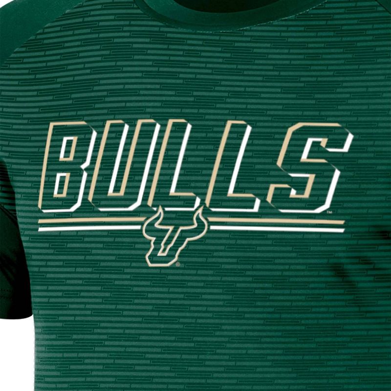 NCAA South Florida Bulls Men&#39;s Poly T-Shirt, 3 of 4