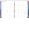 Global Printed Products Hardcover AY 2025-2026 Fashion Planner - 8.5"x11" (Pink Purple Marble) - 3 of 4