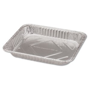 HFA Aluminum Steam Table Pans, Half-Size Shallow, 1.69" Deep, 10.38 x 12.75, 100/Carton - 1 of 3