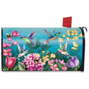 Briarwood Lane Spring Mailbox Cover  - Standard Size - Springtime Hummingbirds For Spring Mailbox Cover - 1 of 2