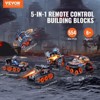 VEVOR STEM Building Toys for Kids 5 in 1 App & Remote Control Car/Robot 554 PCS - 2 of 4