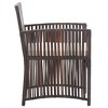 vidaXL Patio Armchairs with Cushions 2 pcs Brown Poly Rattan - 4 of 4
