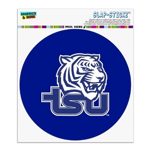 Tennessee State University Primary Logo Automotive Car Window Locker Circle Bumper Sticker - 1 of 4