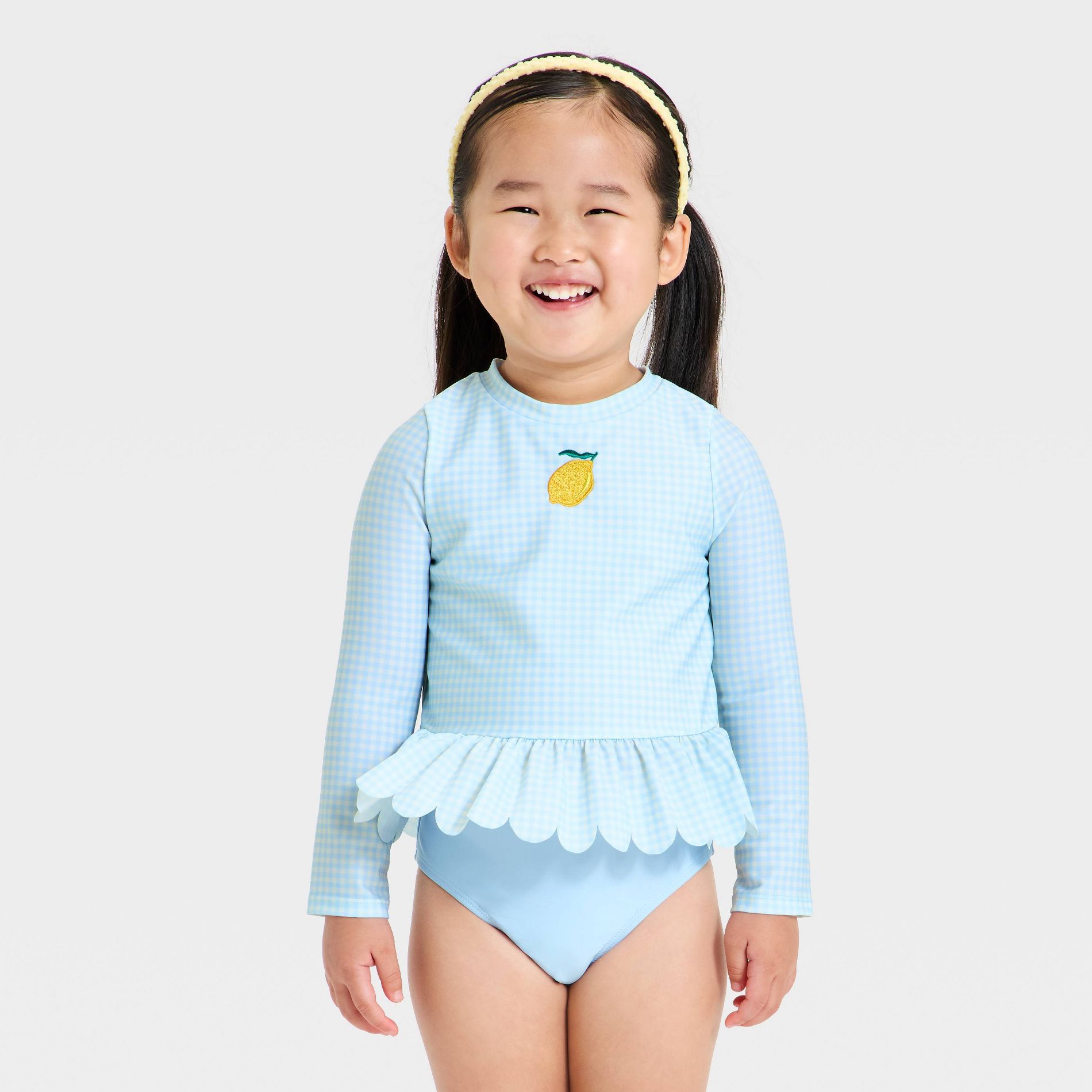 Girls' Long Sleeve Rash Guard Set - Cat & Jack™
