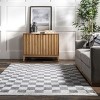 Nuloom Naya Checkered Pet Friendly Machine Washable Area Rug - 4 of 4