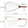Garvee Fly Fishing Landing Net Trout Fishing Net with Wooden Handle Frame - 3 of 4