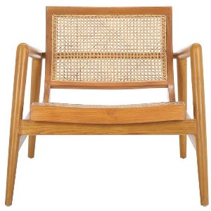 Ender Rattan Accent Chair - ACH1013 - Safavieh - 1 of 3