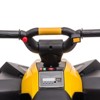 12V Ride-On ATV with Remote Control, 4-Wheeler Quad Car for Toddlers 3-6. Includes Monitor Display, Music, Horn, LED Lights & Treaded Tires - 4 of 4