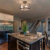 LNC Aulus 3-Lights 14-in Bronze and Seeded Glass LED Farmhouse Semi-flush Mount Lights - 4 of 4