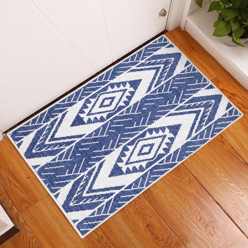 Sussexhome Memorial Collection Cotton Heavy Duty Low Pile Area Rug , 2' x 3', 2 of 7