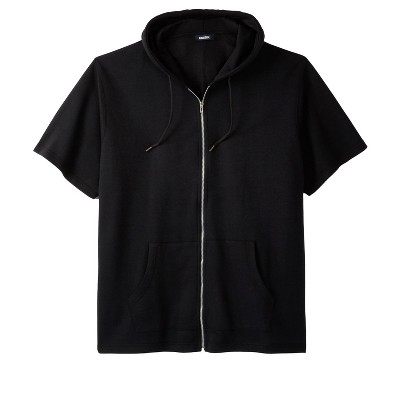 Half sleeve store hooded jacket