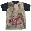 Men's Elvis Presley Flaming Star Short Sleeve Costume T-Shirt - 2 of 4