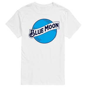 Men's - Blue Moon - Round Logo Short Sleeve Graphic T-Shirt - 1 of 4