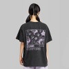 Women's Short Sleeve Oversized T-shirt - Wild Fable™ Black Xl : Target