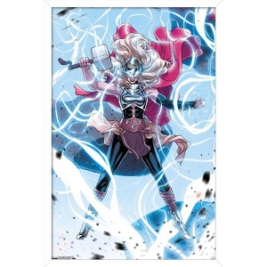 Trends International Marvel Comics - Thor - Mighty Thor #704 Framed Wall Poster Prints - 1 of 4