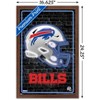 Trends International NFL Buffalo Bills - Neon Helmet 23 Framed Wall Poster Prints - 3 of 4