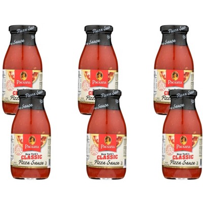 Paesana New York's Classic Pizza Sauce - Case of 6/8.5 oz
