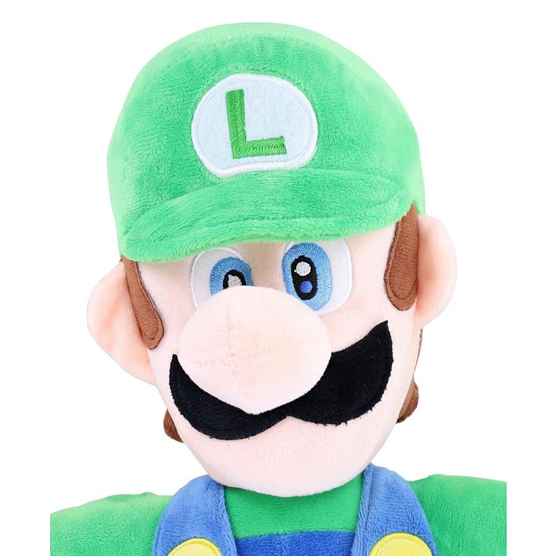 Johnny's Toys Nintendo Super Mario 16 Inch Character Plush | Luigi, 3 of 4