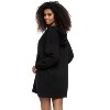 Kimora V-Neck Hoodie Sweatshirt Dress - 2 of 2