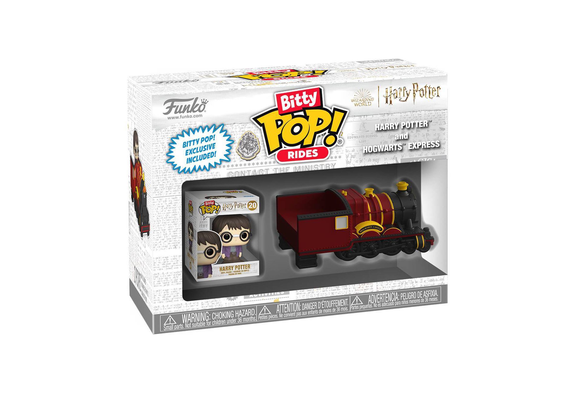 Funko Bitty POP! Rides: Harry Potter and Hogwarts Express Figures