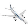 Boeing 777-200ER Commercial Aircraft "EL AL Israel Airlines" (4X-ECB) White with Blue 1/400 Diecast Model Airplane by GeminiJets - 4 of 4