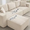 108”Modular Sectional Sofa, Sectional Modern Sleeper Sofa Couches with L-Shape Chaise, Cloud Sectional Couch with Deep Seat, Upholstered Couches - 4 of 4