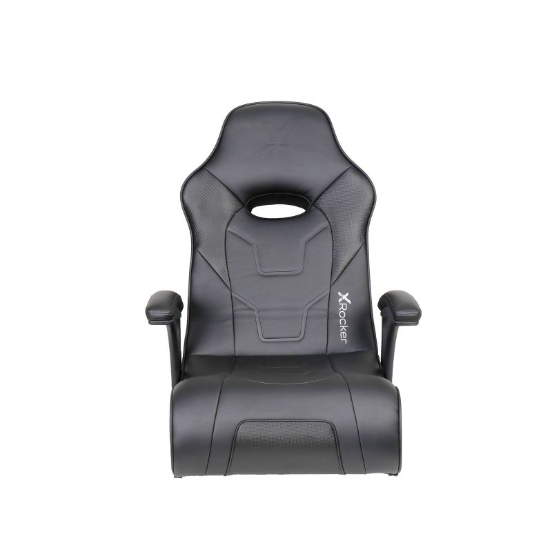 G-Force Wired Audio Floor Rocker Gaming Chair with Subwoofer Black - X Rocker, 3 of 19