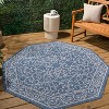 JONATHAN Y Charleston Vintage Filigree Textured Weave Indoor/Outdoor Area Rug - 4 of 4