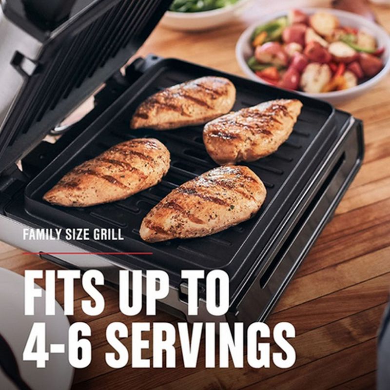 George Foreman Contact Smokeless Grill, 4 of 5
